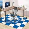1pc Football Team Design Area Rug - Non-Slip, Soft & Cozy Floor Mat for Living Room, Bedroom, Office - Indoor/Outdoor Decorative Carpet