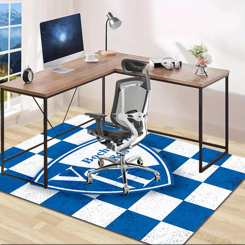 1pc Football Team Design Area Rug - Non-Slip, Soft & Cozy Floor Mat for Living Room, Bedroom, Office - Indoor/Outdoor Decorative Carpet