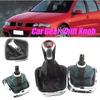Fit For Polo 6R 6C for Hatchback for Sedan 2011- Gear Shift Knob MT 5/6 Speed Level Change Knob with Gaiter Boot Cover