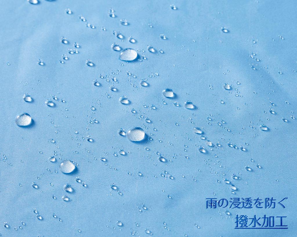 iMedia Raincoat, Rainwear, Rain Poncho, Light Blue, Unisex, Water-Repellent, Waterproof, Perfect for Cycling, Commuting, and School