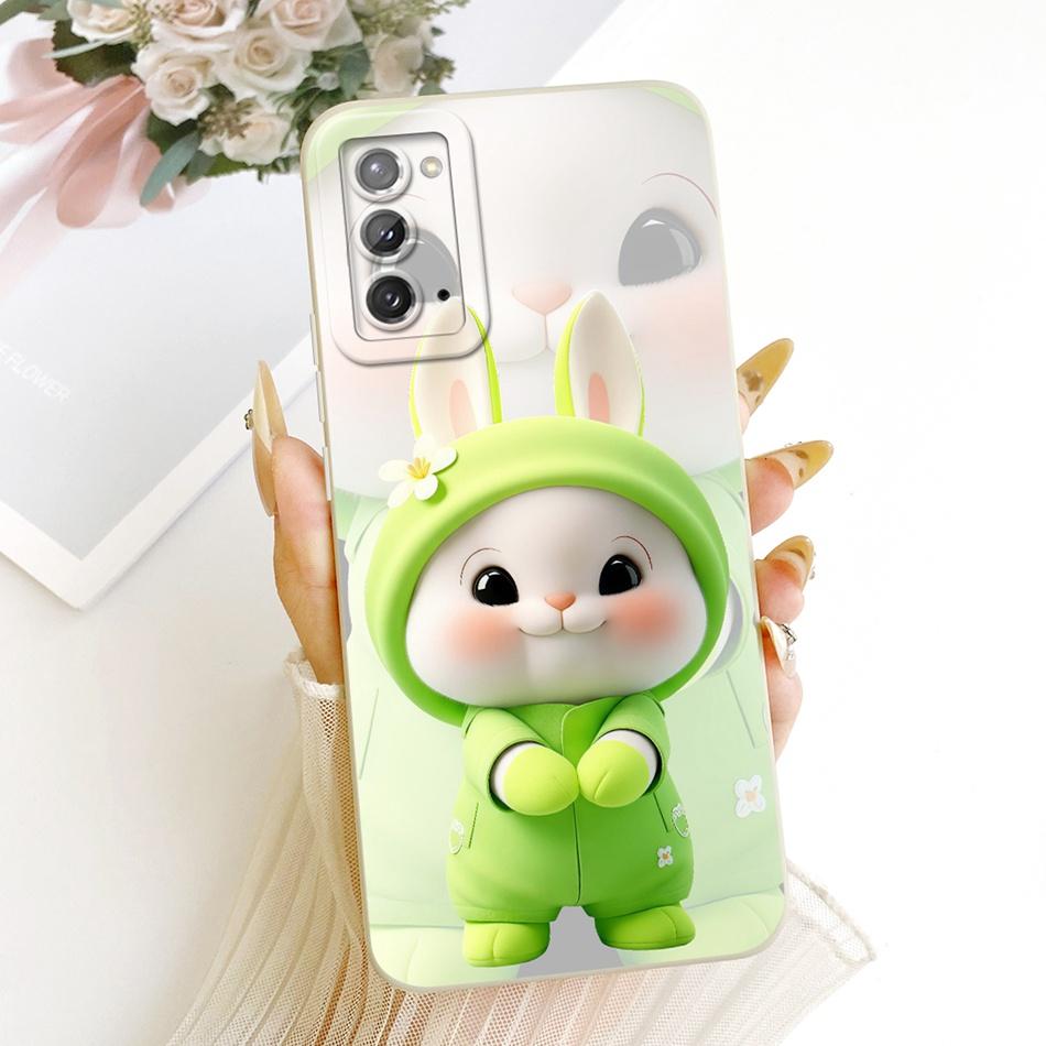 Für Samsung Galaxy S20 S20+ S20FE Niedliche Katze Blume Handyhülle Für Samsung S 20 S20 FE 4G 5G Stoßfeste Weiche Silikon-Stoßfänger