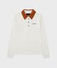 HELVESKO Knitted Polo Shirt (Ivory)