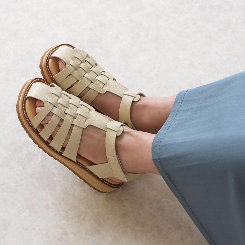 Shoe Kobo Belle Sandals for easy to walk thick Gurkha made in PAINP [Yasashii & Sofa] women, in, sole, lightweight, fatigue-free, platform, sandals,