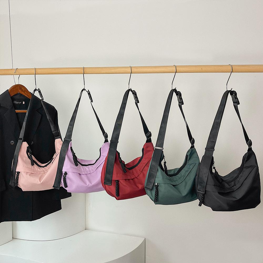 Nyl Cloth Bag, Crossbody Bag, New Fashiable Shoulder Bag, Large Capacity Crossbody Commuting Dumpling Bag, Lightweight