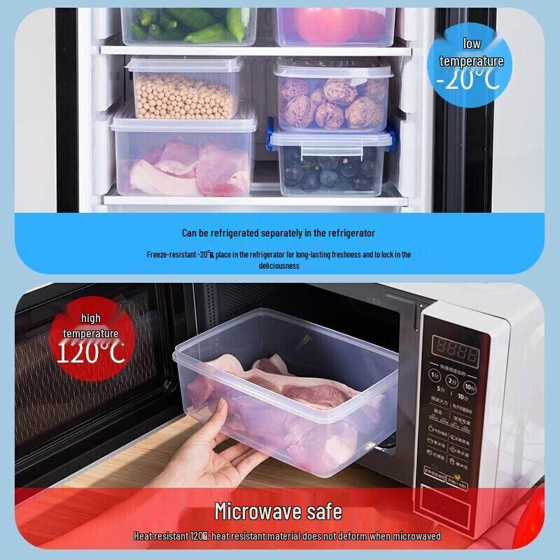 HUIWEN Large Capacity Food Storage Container
