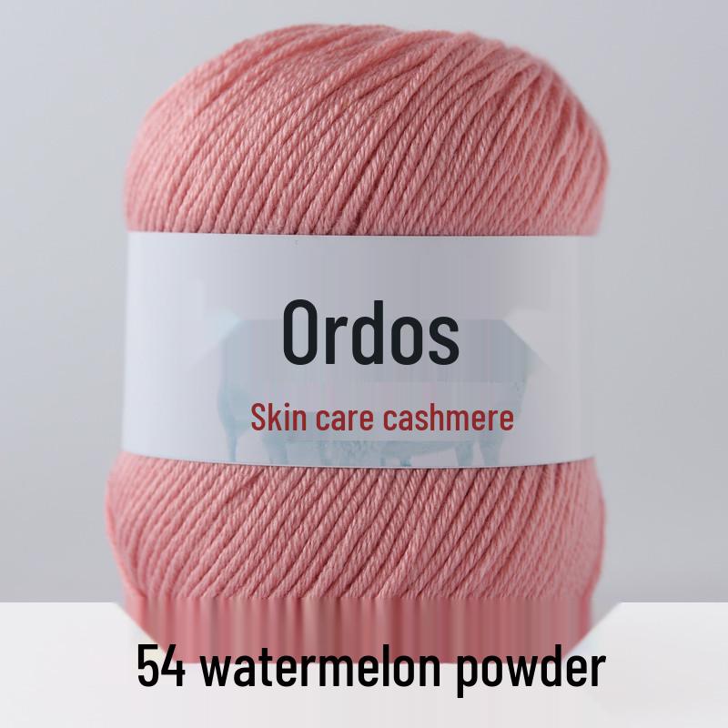 Genuine Baby Cashmere Yarn: Hand-Knitted Scarf for Infants & Toddlers, Medium Thick Milk Cotton for Crochet.