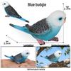Realistic Bird Figurines Set: Eagle, Parrot, Peacock, Flamingo, and Owl