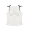 European and American Style, New Women's Clothing, Foreign Style Bow-decorated Suspender Top 8331/111/250