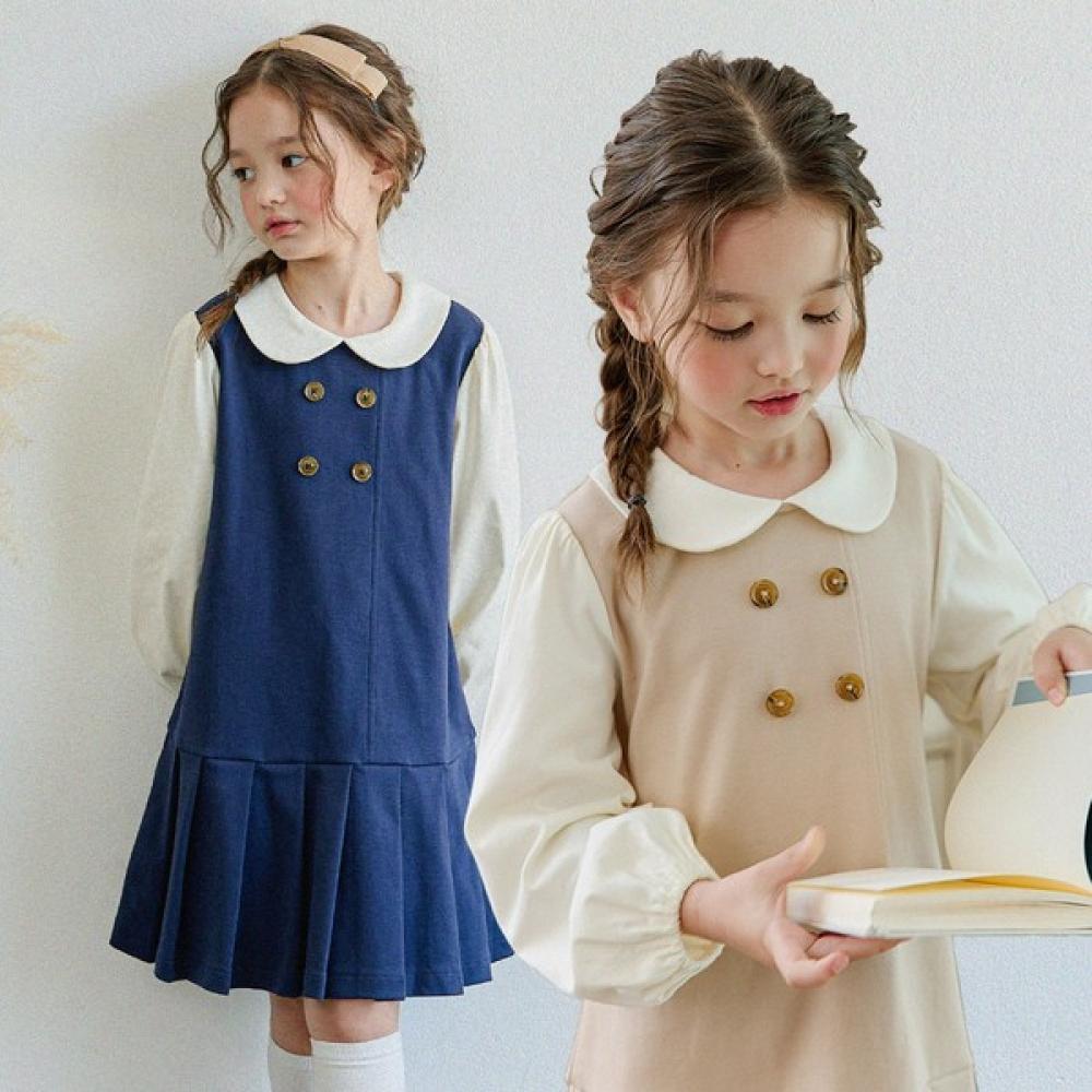 

Olivan Basic Layered Dress 2color beige/150