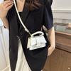 Fashion Women's Bag New Simple and Beautiful Personality Trendy French Texture Single Shoulder Crossbody Small Square Bag