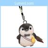 Dog Panda Penguin Pendant Animal Plush Doll Keychain Toy Decoration Backpack