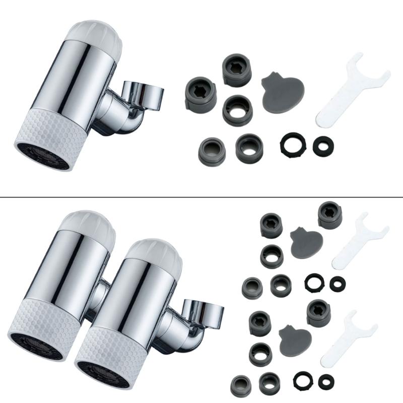 Sink Faucet Aerator Faucet Attachment Faucet Head Bathroom Faucet Adapter Metal Texture Suitable for Home and Office Use