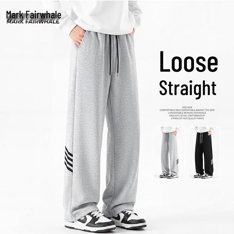 Mark Fairwhale Men's American Heavyweight Straight Leg Sweatpants