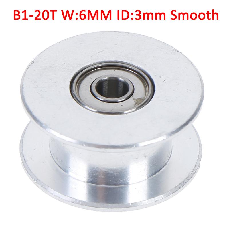 Gt2 tomgangsinnstillingsremskivelager 16T 20T 3/5 mm boring F 6 mm reim reprap 3D-skriver