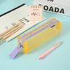 Minimalist Transparent Mesh Pencil Case With Large Capacity For Students And Exams
