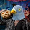 Halloween Pigeons Mask Latex Bird Headgear Halloween Fancy Dress Cosplay Costume Animal Head Cover Party Props For Party Cosplay