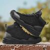 Brand Spring and Autumn Men's Boots,Men's Hiking Boots,High-quality Leather Men's Sports Shoes, Outdoor Hiking Boots, Work Shoes