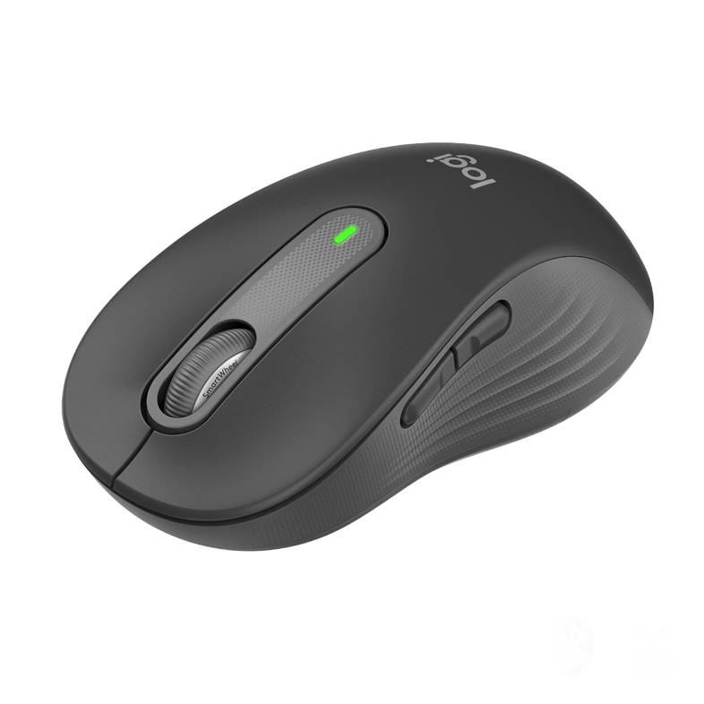 Logitech signature m650 l wireless mouse (large) graphite 910-006236