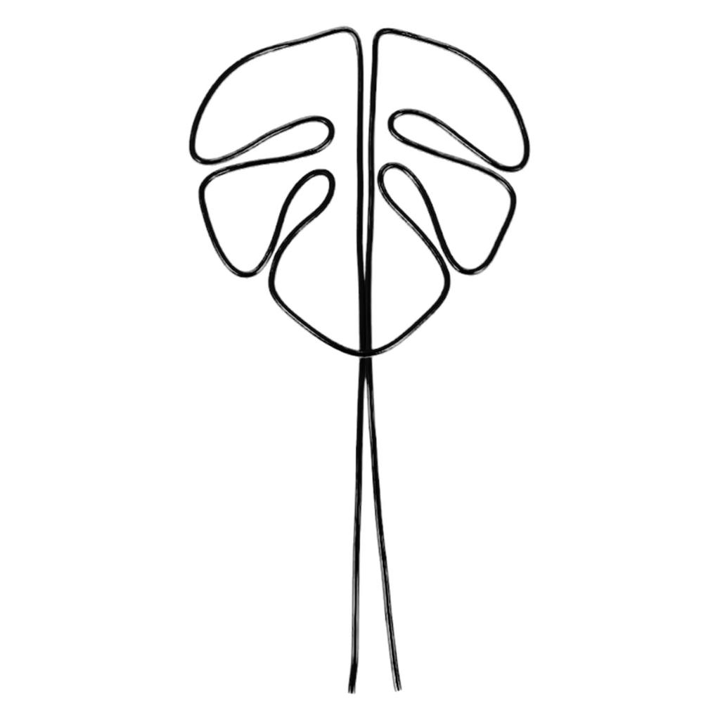 Roestvrijstalen plantenrek voor klimplanten, kamerplantensteunrek voor de tuin, ondersteuning voor potplanten