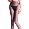 Sexy Women Thin 640 Pin Pantyhose Oil Gloosy Shiny Stockings Yoga Shaping Pantyhose Open Crotch Leggings Maid Tights Stockings