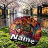 Custom Name Personalized Grand Theft Auto Print Umbrella, Auto Open Close, 8‑Rib Sturdy Frame, Commute Camping Hiking Use, Birthday Gift