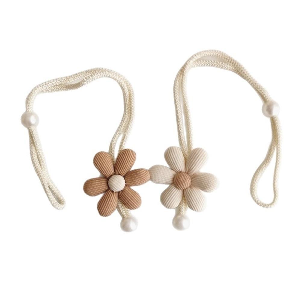 Elegant Curtain Tieback Adjustable Petal Curtain Buckle Creative Curtains Tie Rope Decoration