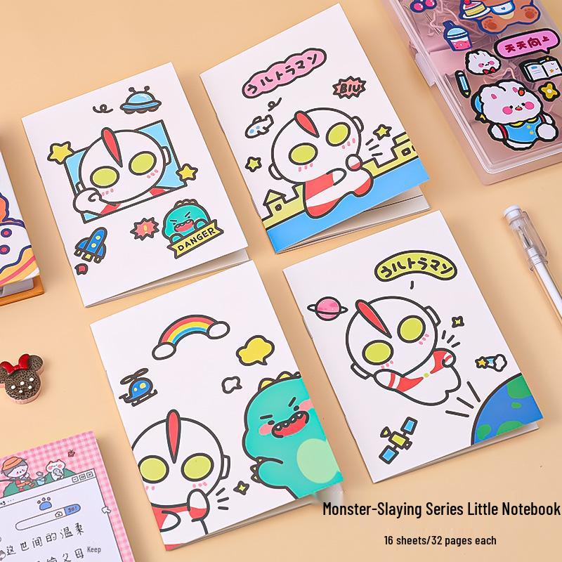 Korean Cartoon Soft Cover Notebook for Kids - Ideal As a Kindergarten or Primary School Prize or Gift