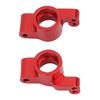 2PCS Rear Steering Cups for 1 24 Scale RC Car Alloy Material Steering Replacement Parts Left and Right Red