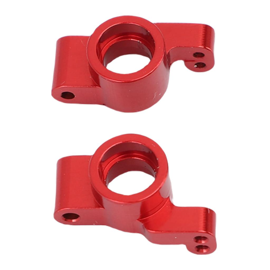 2PCS Rear Steering Cups for 1 24 Scale RC Car Alloy Material Steering Replacement Parts Left and Right Red