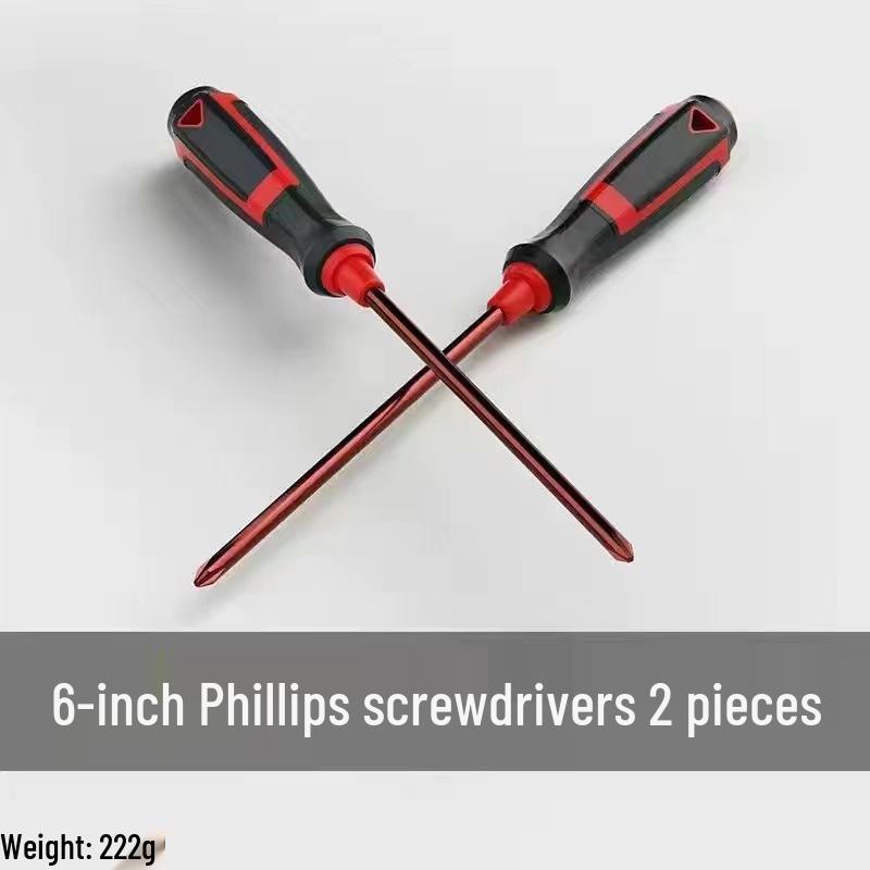 S2 Alloy Steel Phillips Screwdriver Set - Super Hard Industrial Grade Household Tool