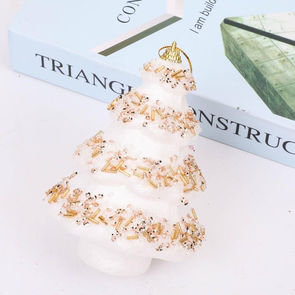 Lebendige Farben Weihnachtsbaum Hängeanhänger Schaumstoff Hängeornament Weihnachtsbaumschmuck Büro