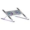 Notebook Cooler Bracket Fan Aluminum Radiator Pad Adjustable Laptop Cooling Pads