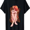 Mushroom Lady Cottagecore Shroom Foraging Mushroom Lover T-Shirt