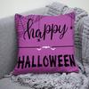 Halloween Cushion Cover 45x45 Pillowcase Pumpkin Witch hat Printed Sofa Cushions Decorative Pillowcover Home Decor Pillow cases
