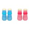 4Pcs NonSlip Waterproof Dog Shoes with Easy On Off Design and Breathable Design Nonslip Footwear for Outdoor Activity A0KF