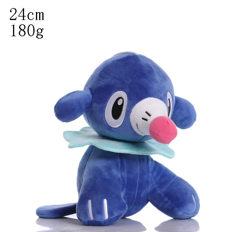 Pikachu Squirtle Bulbasaur Charmander Cyndaquil Totodile Ivysaur Popplio Plush Toy Peluche Doll Toy Hobbie Birthday Gift