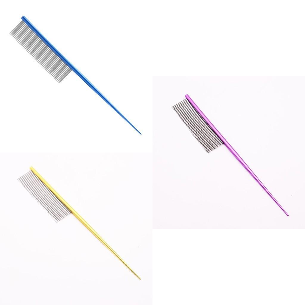 Stainless Steel Dog Brush For Grooming Effective Flea And Loose Hair Remover For Cats And Dogs