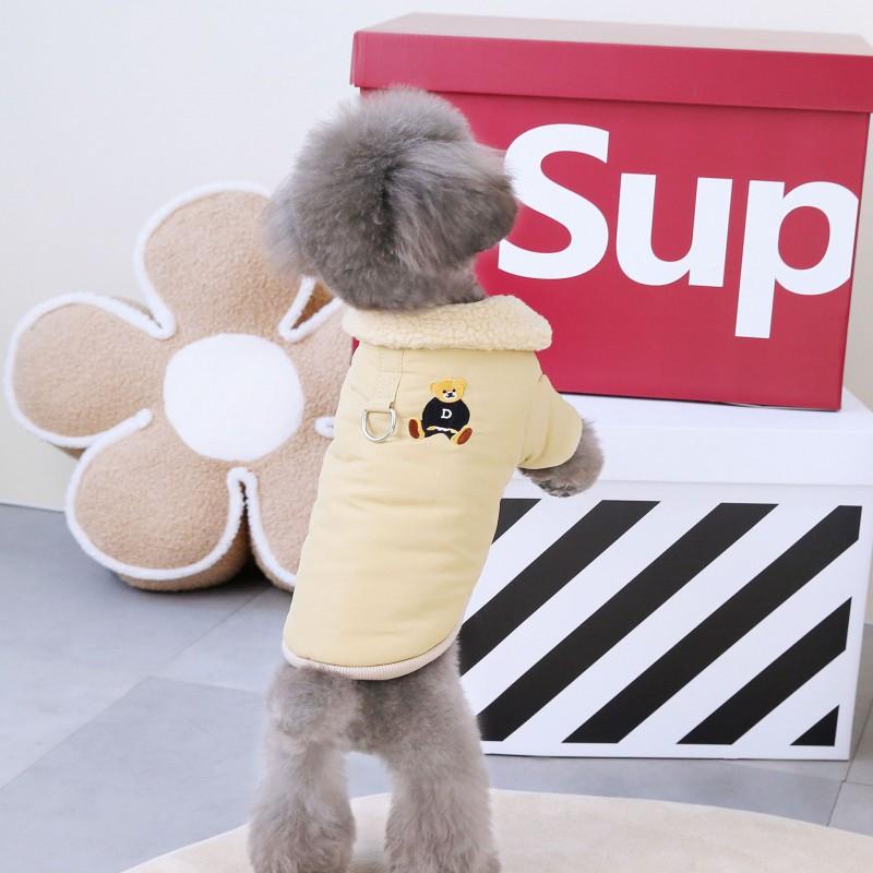 Dicke Winter Hundejacke Kleine Bis Große Rassen Baumwolle Haustierbekleidung Lässiger Stil