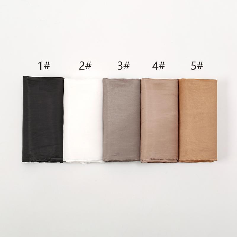 New Shimmer Silk Hijab Scarf For Women Muslim Shawl Abaya Silk Hijab Abaya Hijabs For Woman Jersey Head Wrap Scarf Islam Turban