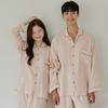 [JJINIYA] Jubil Pure Cotton Couple Long-Sleeve Pajama Set [Shipped from Korea] 100% Authentic