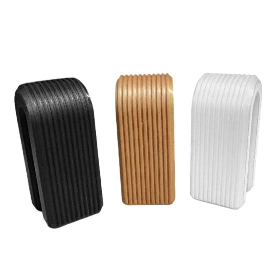 3D Printed Towel Hook Vertical Grain U-Shaped Appearance Adhesive Installation Automatic Locking Hook