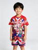 Beach Kids SpiderMan Children's Summer Short Sleeved T-shirt Shorts Set 2 Piece Sets for Kids Pants Casual Breathable Cool Beach