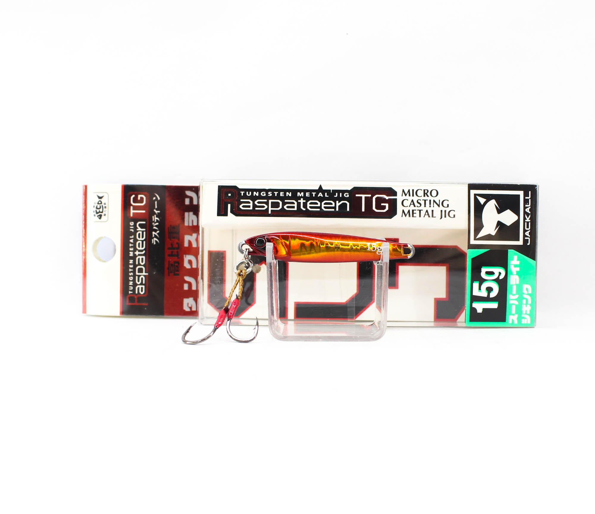 

Jackall Metal Jig Raspateen TG Tungsten 15 grams Red Gold (3509)