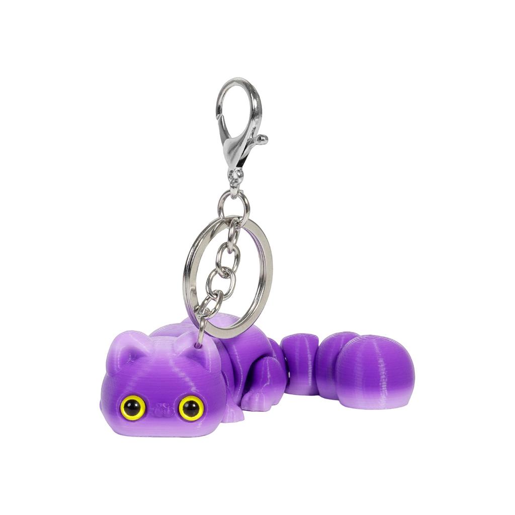 3D Printed Cute Three-dimensional Keychain Schoolbag Small Pendant Gift Small Ornament