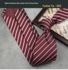 Men's Formal Wine Red Wedding Tie - 8CM Hand-Tied Groom Suit Accessory