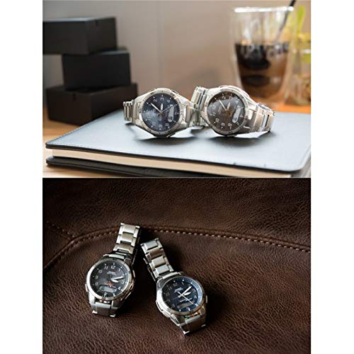 Casio Wave Ceptor Herren-Solaruhr mit 6 Funkwellen, Analog-Digital-Kombinationsmodell WVA-M640D-2A2JF