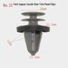 Universal Nylon Door Panel Clip: Car Interior, Tailgate, Trim Fastener