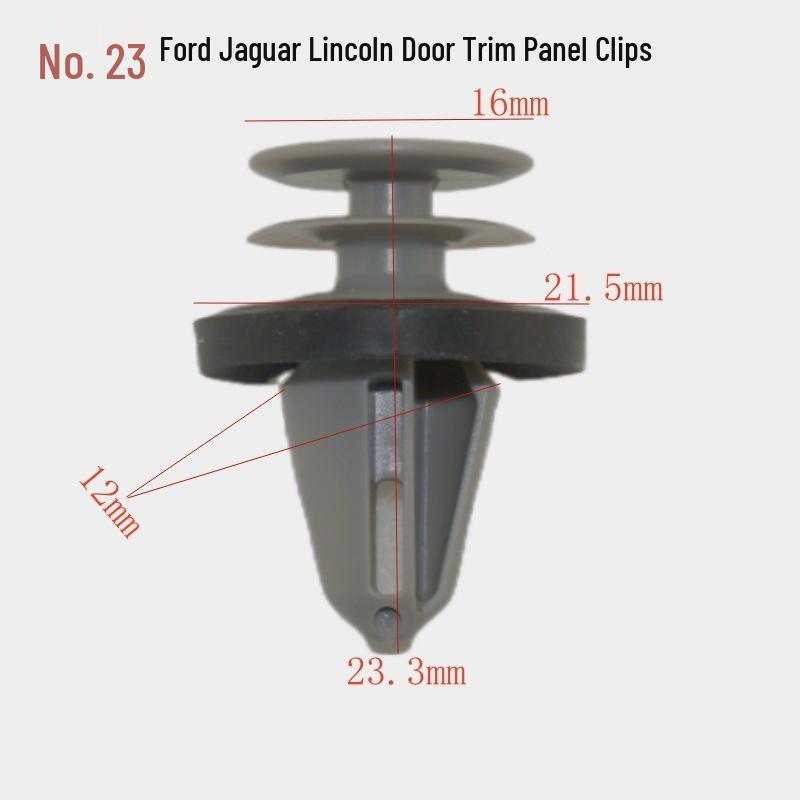 Universal Nylon Door Panel Clip: Car Interior, Tailgate, Trim Fastener