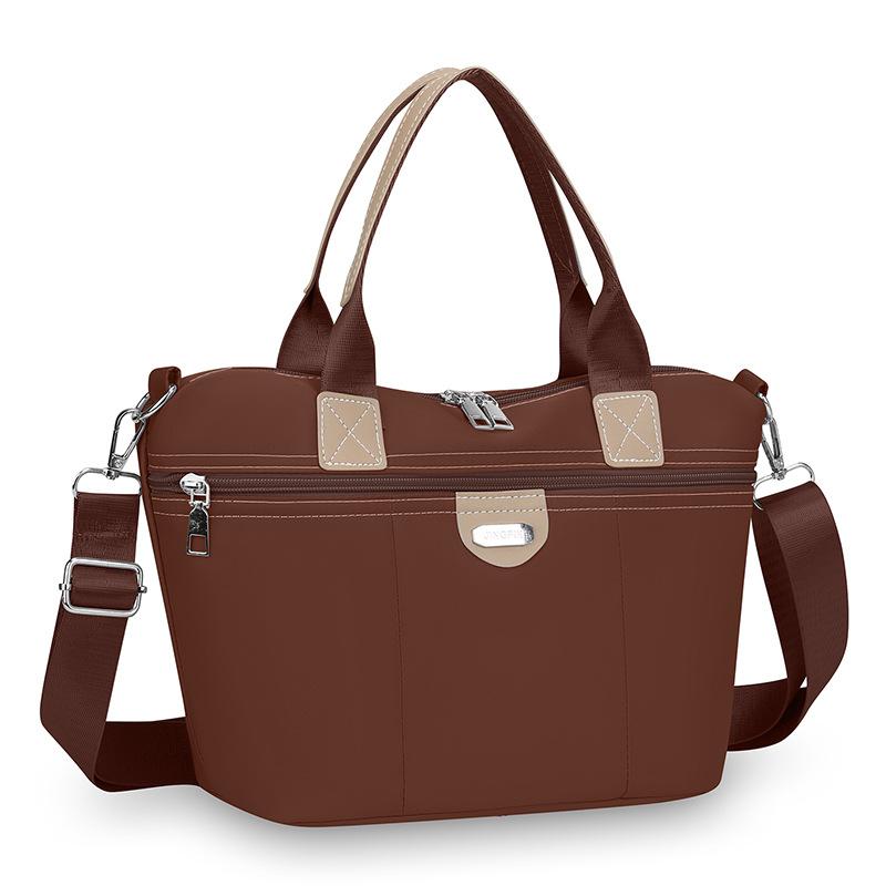 Nylon Crossbody Bag Women's Large Capacity Commuter Handbag Multi-Functional Mother Bag