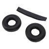 Earpad Headband Protector Set Fit for WH CH520 Headphone Replacement Ear Pads Headband Cover Black